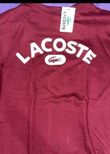 Lacoste Maroon T-Shirt