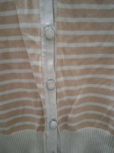 Light Grey Coat with Free Cardigan