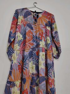 Floral Tiered Maxi Dress