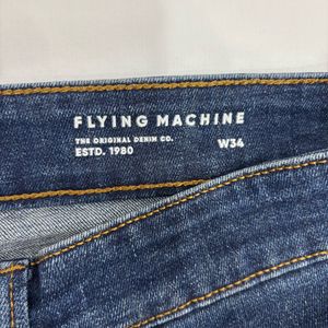 Men's Dark Wash Denim Jeans