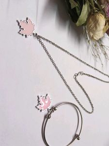 New Maple Leaf Charm Chain Bracelet Combo