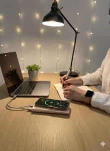 ✨ Luxury in your palm! Rose Gold Power Hub 🔋💖