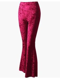 Velvet Flare Pant