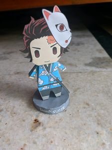 Anime Demon Slayer Tanjiro Chibi Figurine(Paper)