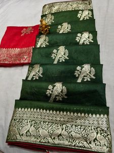 DOLA SILK FEBRIC SAREE