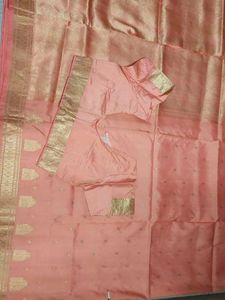 Pure Kanchi Pattu Saree 🧡