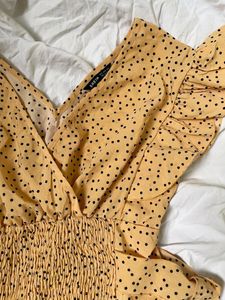 Shein Pretty Polka Top