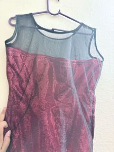 Side slit party dress