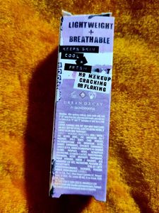 Urban Decay all nighter long lasting setting spray