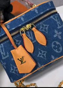LOUIS VUITTON VANITY PM DENIM SLING BAG*Wd Box