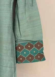 Elegant Green Cotton Kurta