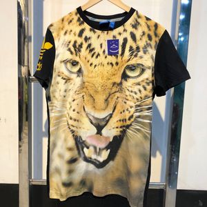 Adidas Leopard Print T-Shirt