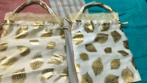 Drawstring Pouches (Set of 2)