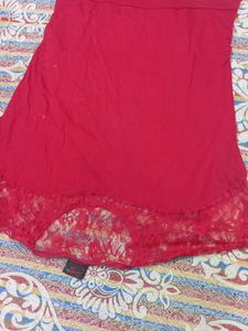 Red Lace Dress