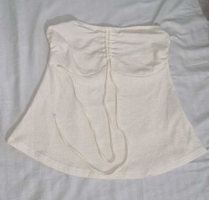 Savana drawstring tube top
