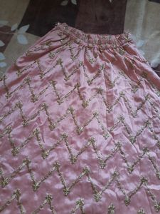 Beautiful Lahenga Choli Set For Little Girl