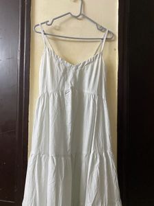 White Maxi Sundress Fits S/M