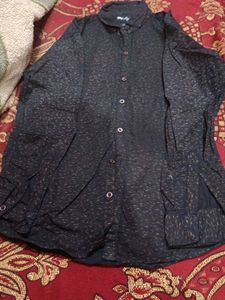 Unused Patterned Casual Shirt