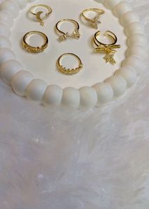 Anti tarnish Cute Gold 💍