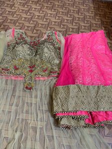 Pink Lehanga Set