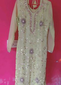 Sharara Kamiz And Duptta Pakistani Work