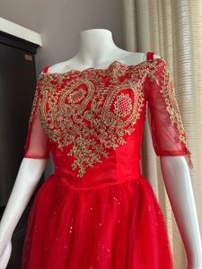 Red Luxury Occasion Gown