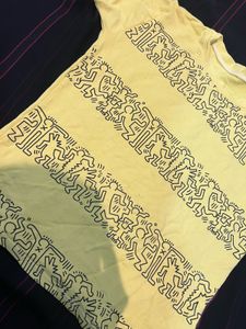 Funky Yellow Graphic Tee