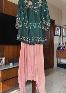 Elegant Blue Embroidered Kurta