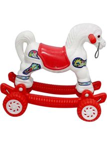 2 in 1 Baby Horse Rider and Rocker for Kids