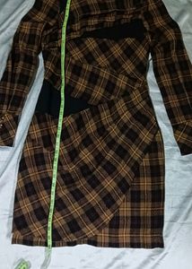 Made In Korea Check Dress