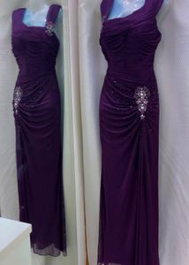 Elegant Purple/wine Gown