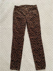 Y2K Animal Print Trousers