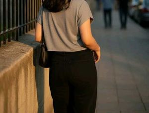 Gray Celebrate Crop Top