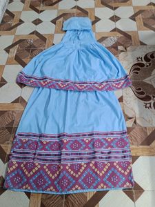 Burkha   (  light Sky Colour )