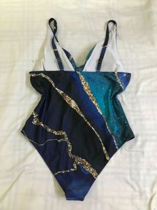 Stylish One Piece Swimsuit Fits M-L