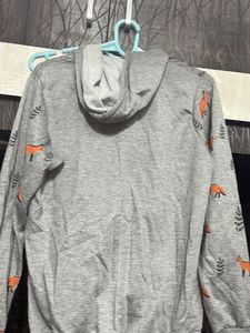 Grey Sweatshirt Hoodie