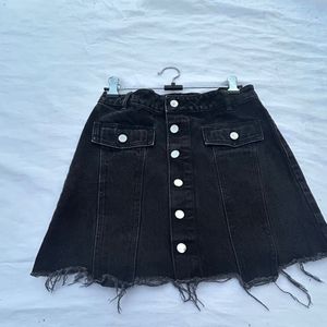 Zara denim Skirt