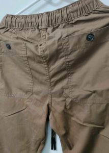Brown Casual Joggers
