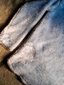 Blue Fuzzy Sweater