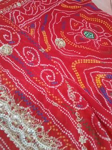 Red Saree