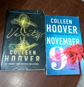 Verity And November 9 By Colleen Hoover