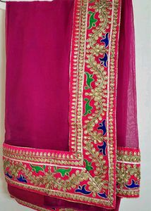Elegant Pink Saree