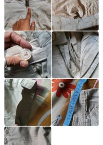 Khaki Capri Pants combo 4