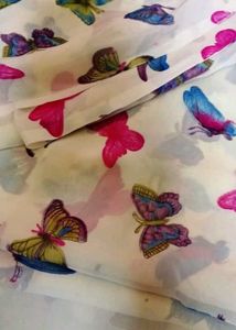 Butterfly Print Saree