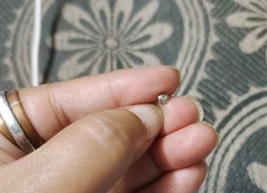 New 92.5 Hallmarked Screw Type Nosepin