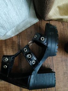 Black Platform Heels