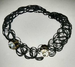 Choker bracelet and ring set