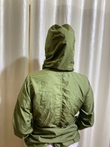 Olive Green Wind Cheater
