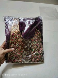 Elegant Purple Kurta Set