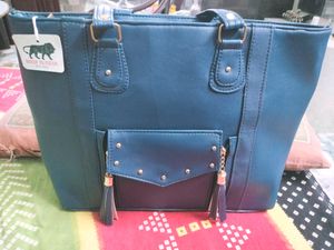 Blue Hand Bag